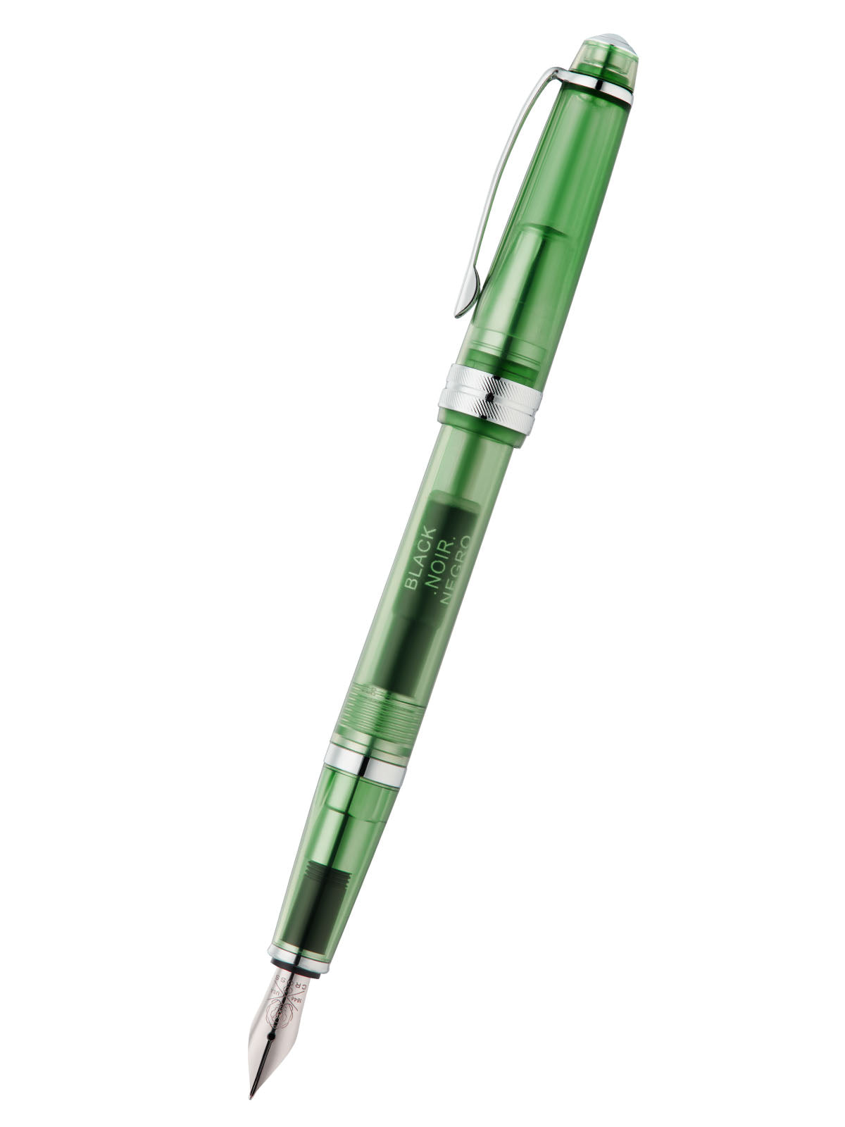 Bailey Lightโข Translucent Green Resin Extra-Fine Nib Fountain Pen
