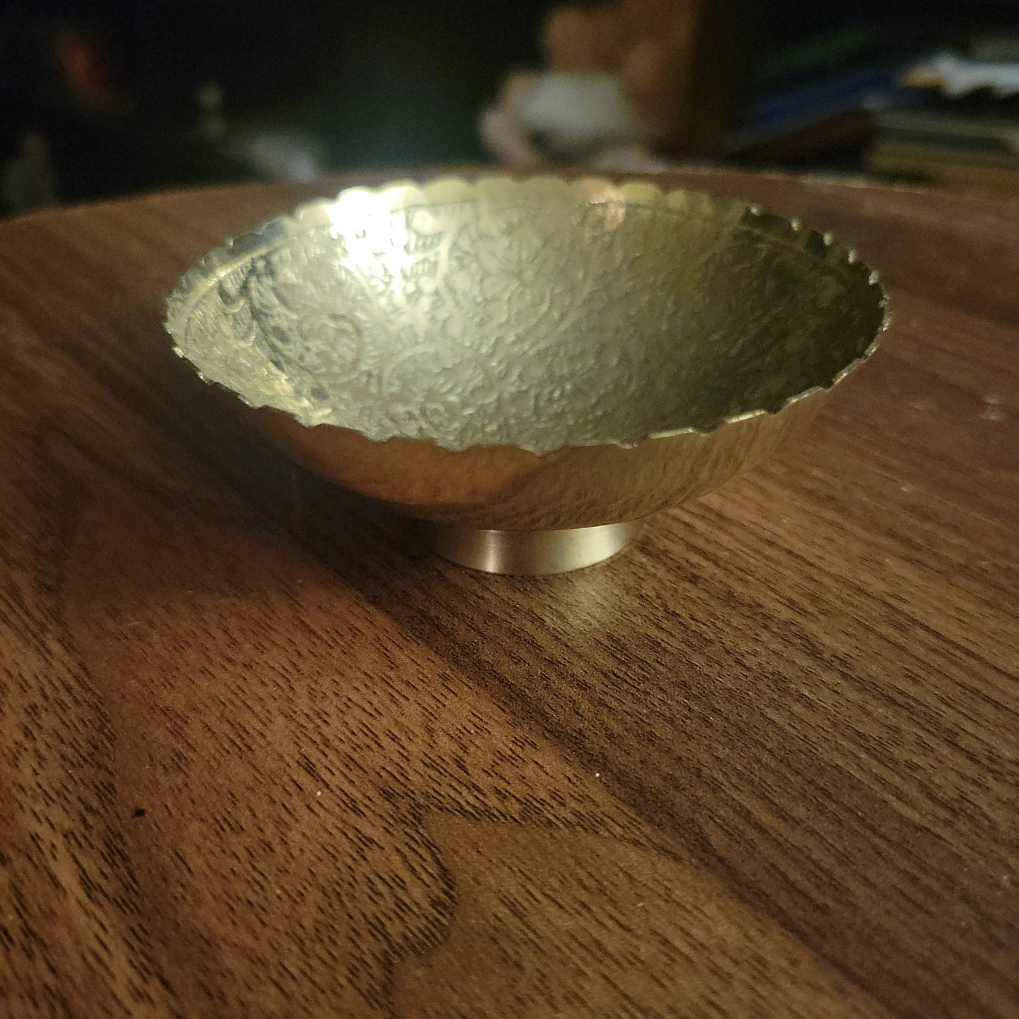 Handcrafted Brass Bowl for Sage and Incense