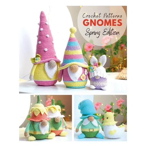 Crochet patterns Gnomes Spring edition - Paperback