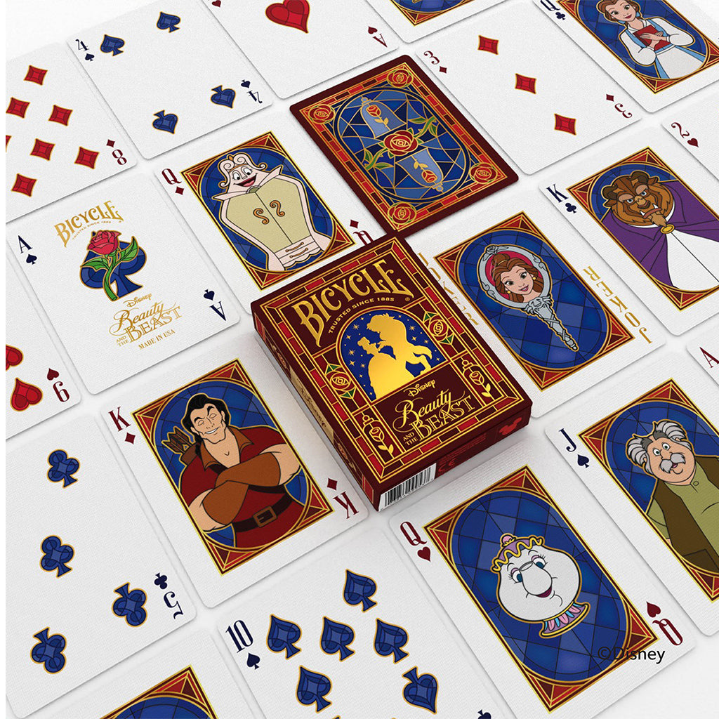 Bicycle Playing Cards: Disney - Beauty and the Beast