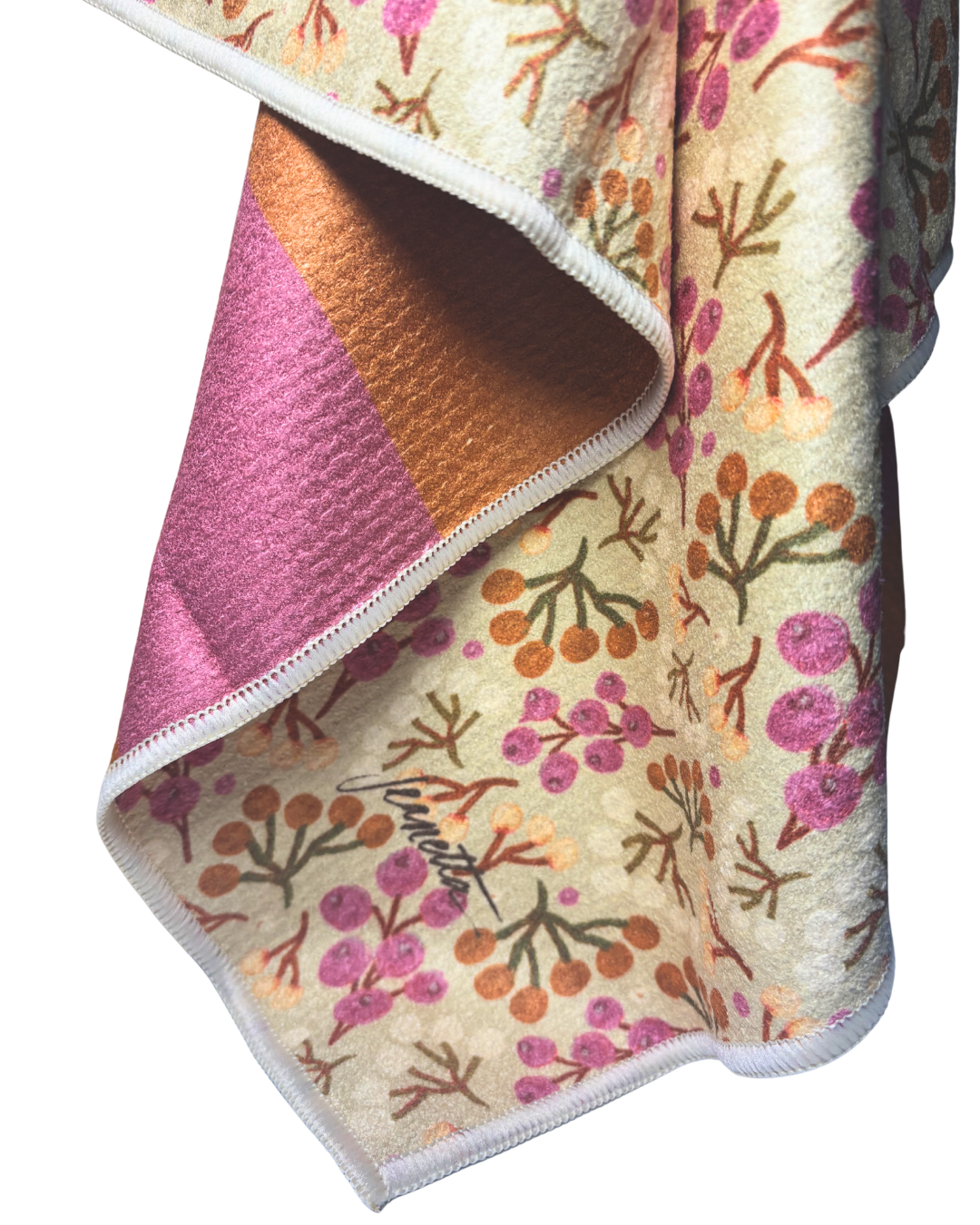 Berry Punch Double-Sided Tea Towel