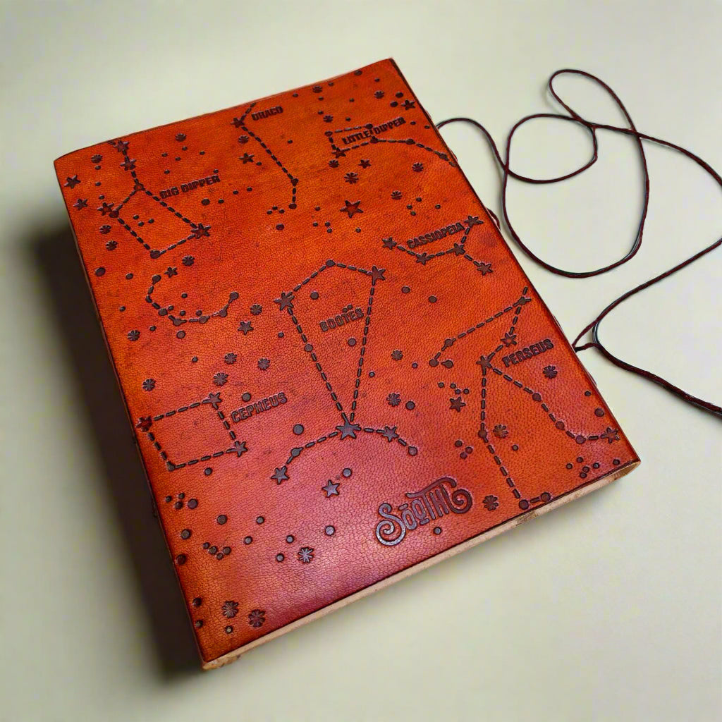 "Feel Deeply" Leather Journal - A Blessing and a Curse