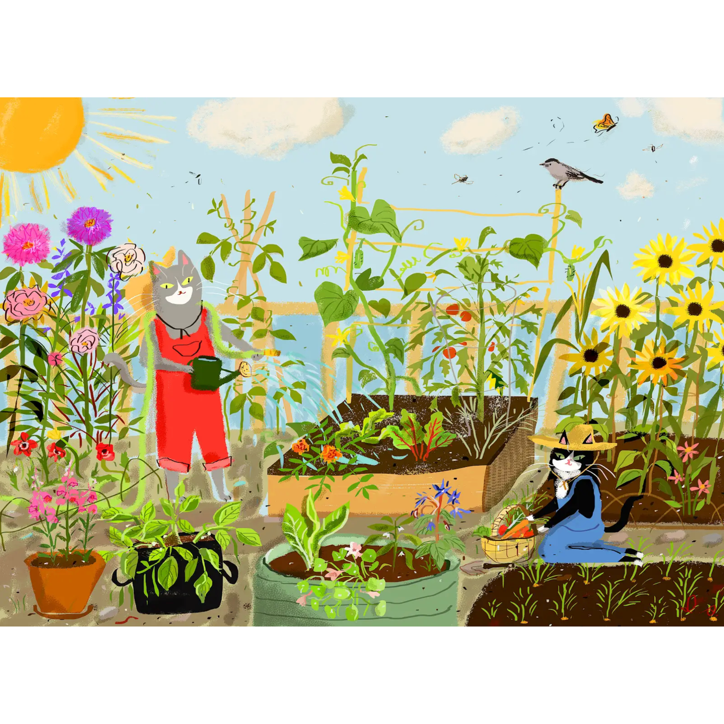 Grow me a Garden 500 Piece Jigsaw Puzzle | Puzzlefolk