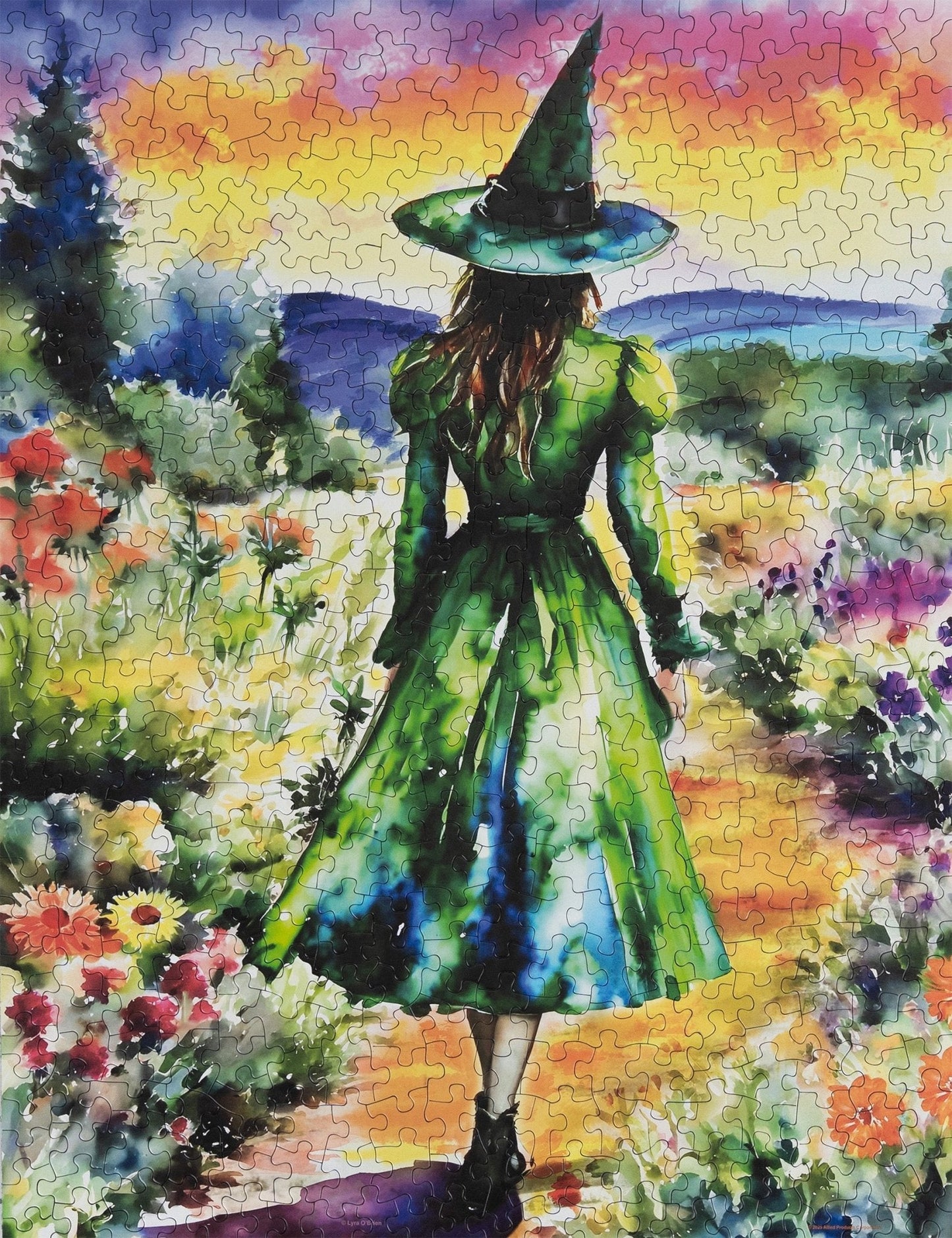 The Green Witches Journey 500 Piece Jigsaw Puzzle - Limited Release | Springbok Puzzles