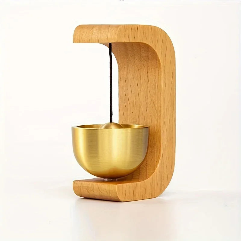 Wind Chime - Brass Metal Vintage