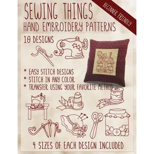 Sewing Things Hand Embroidery Patterns - Paperback