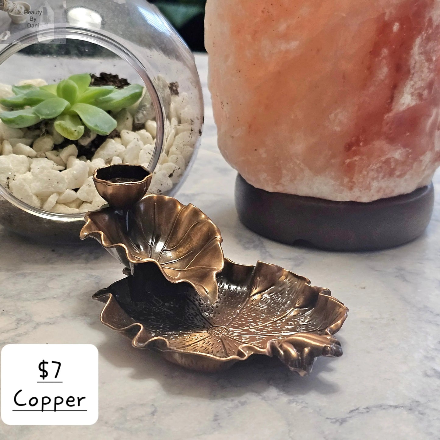Incense Cone incense Holder - Copper