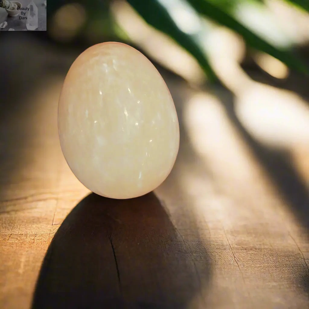 Selenite Egg Crystal - Purification & Positive Energy