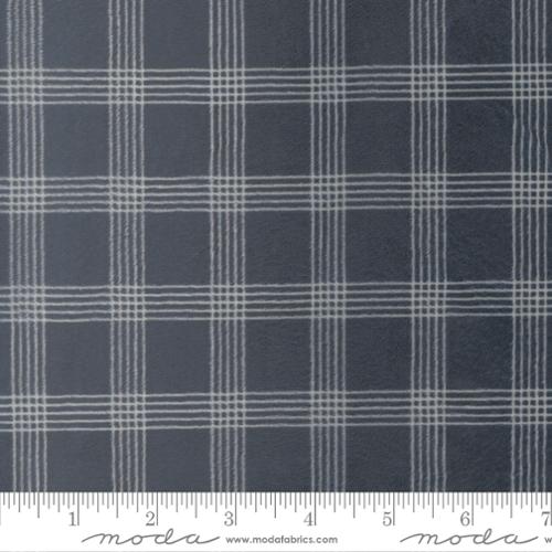 Nantucket Summer Cuddle Plaid Checks Navy Polyester 44" / 45" Fabric per yard