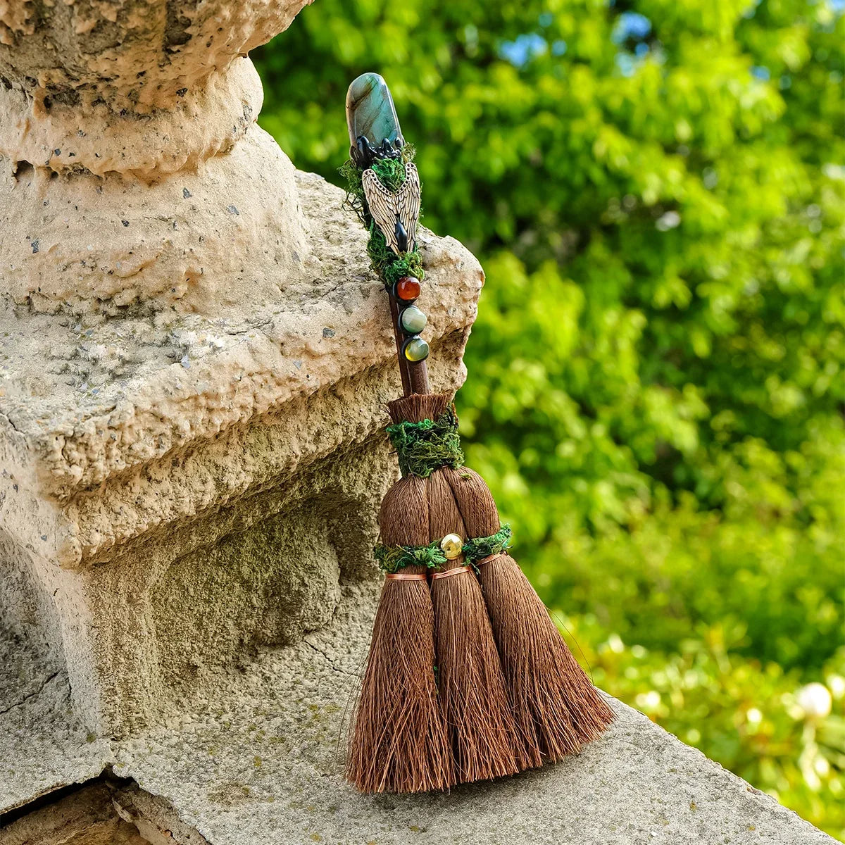 Crystal Charm Broom