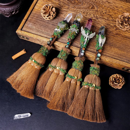 Crystal Charm Broom