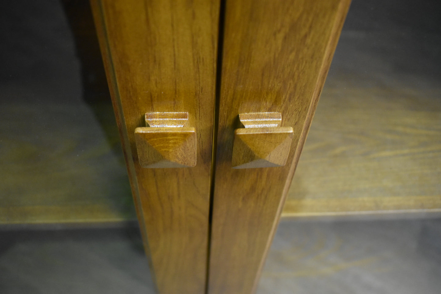 Mission Bookcase / Curio Cabinet - Michael's Cherry (MC1)