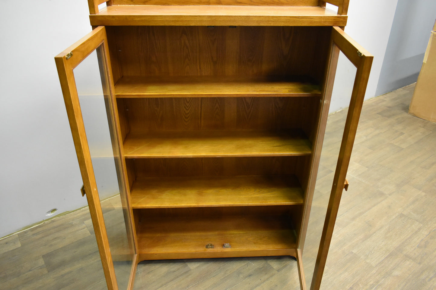 Mission Bookcase / Curio Cabinet - Michael's Cherry (MC1)