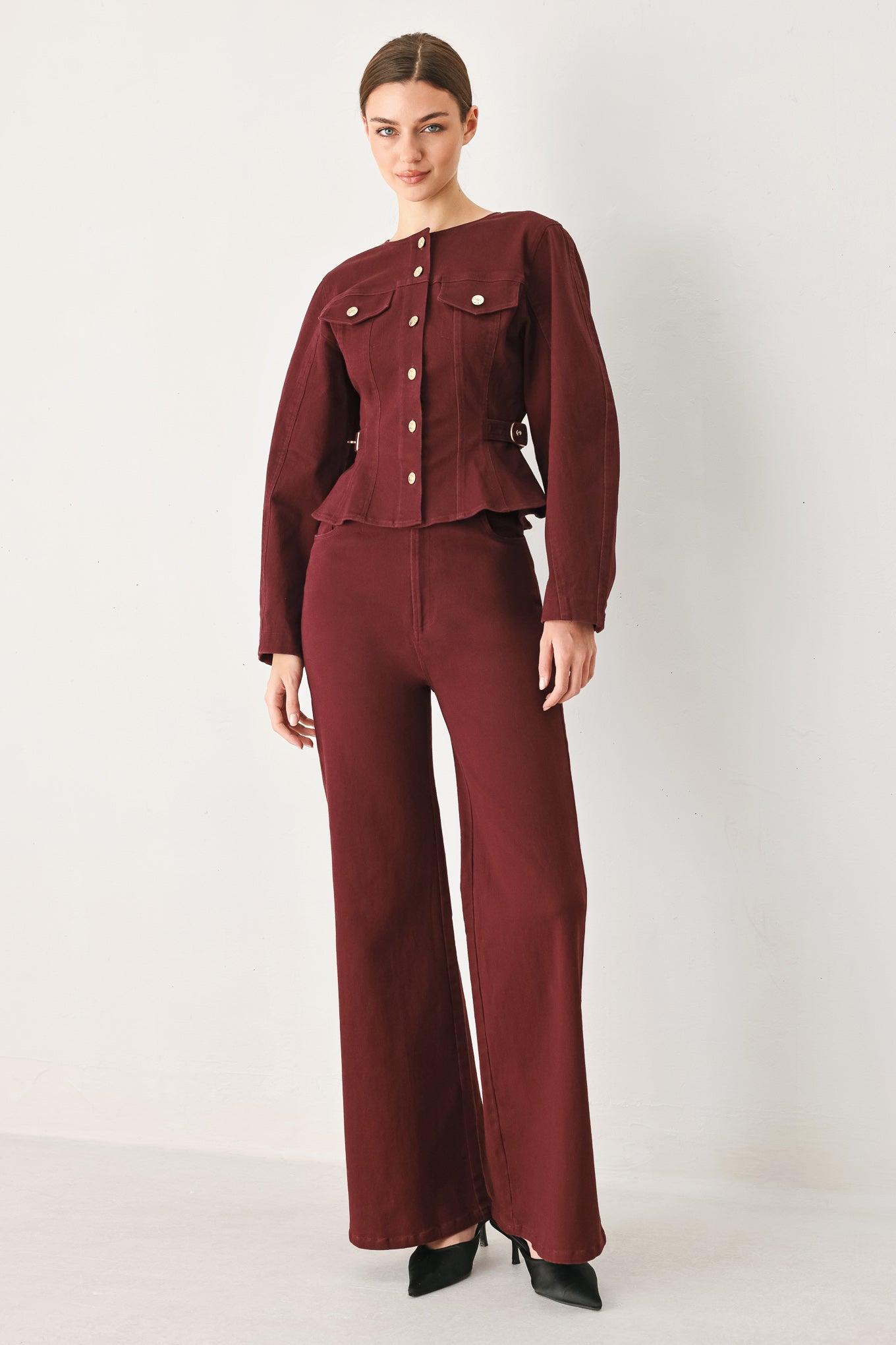 MERLOT RIDGE WOVEN JACKET