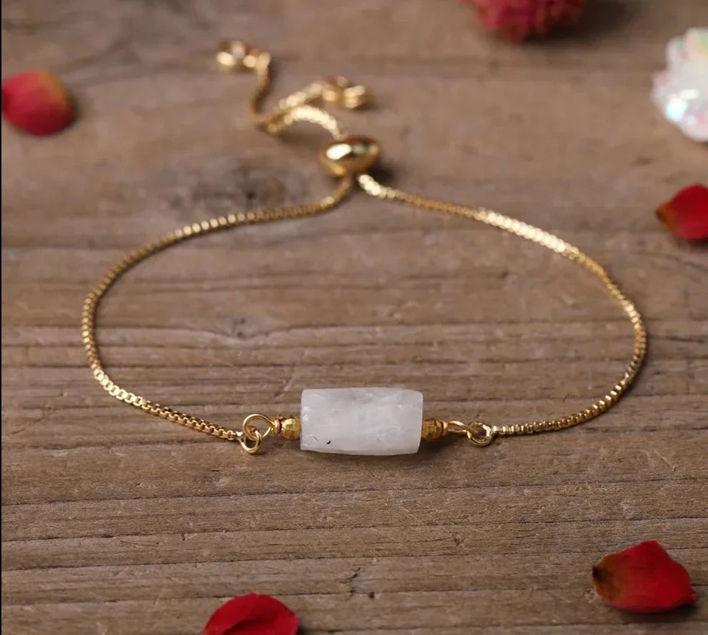 Crystal Gold Adjustable Bracelets