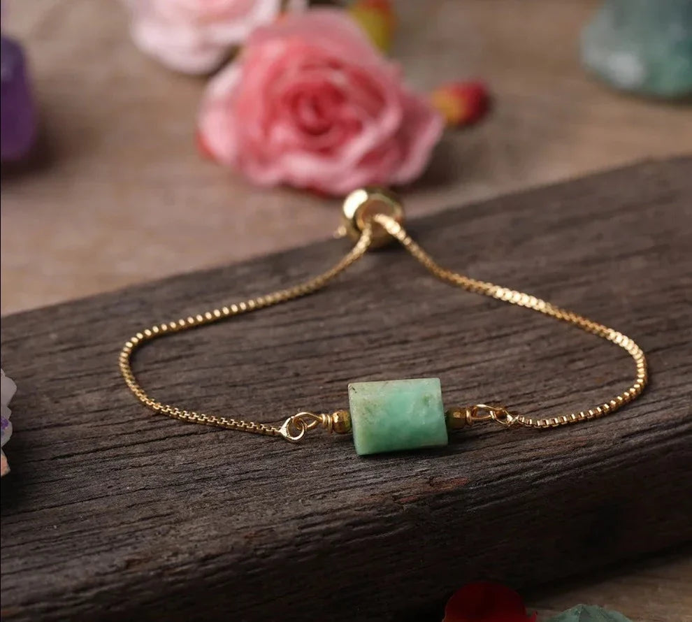 Crystal Gold Adjustable Bracelets