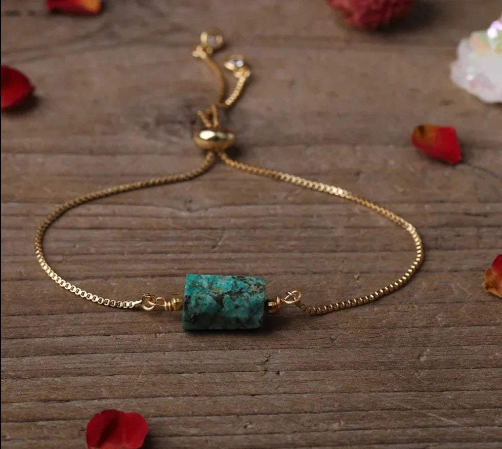 Crystal Gold Adjustable Bracelets