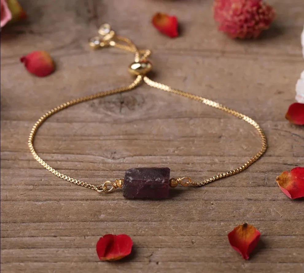 Crystal Gold Adjustable Bracelets
