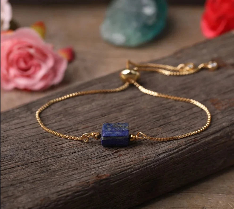 Crystal Gold Adjustable Bracelets
