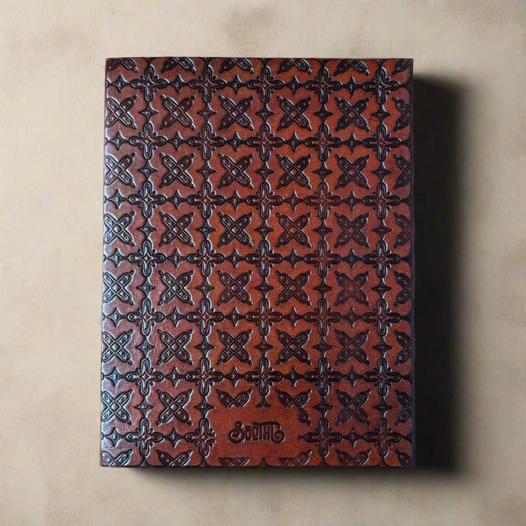 "Yesterday is Heavy, Put It Down" Leather Journal - Mindful Living & Healing