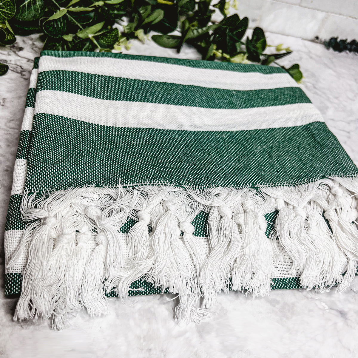 Turkish Cotton Towel 180 GSM Lightweight Peshtemal Beach Towel Striped