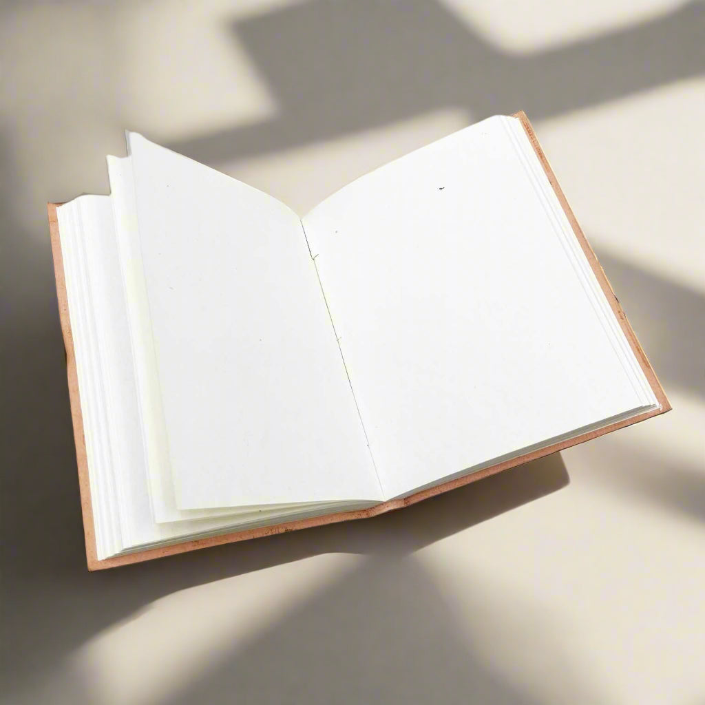 Jane Austen Quote Leather Journal - "Important Nothings"