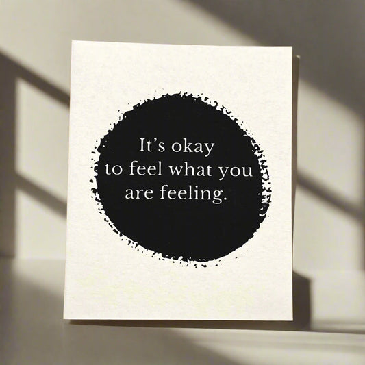 Feel your feelings, Card