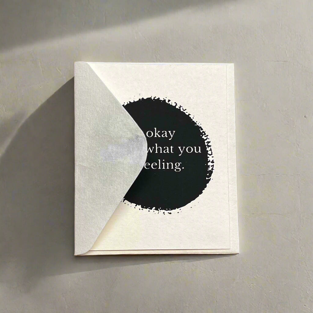 Feel your feelings, Card