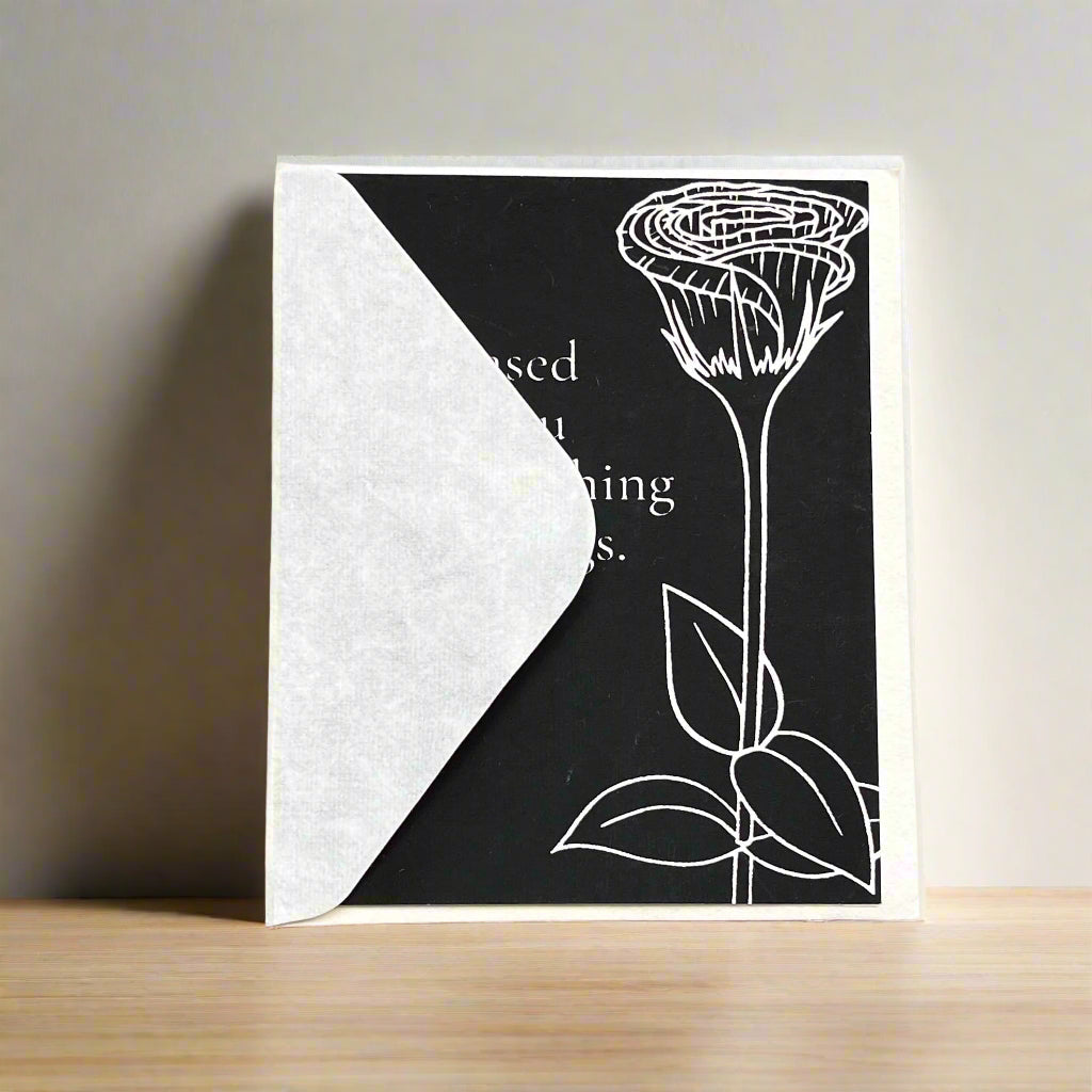 Accomplishing Great Things, Card