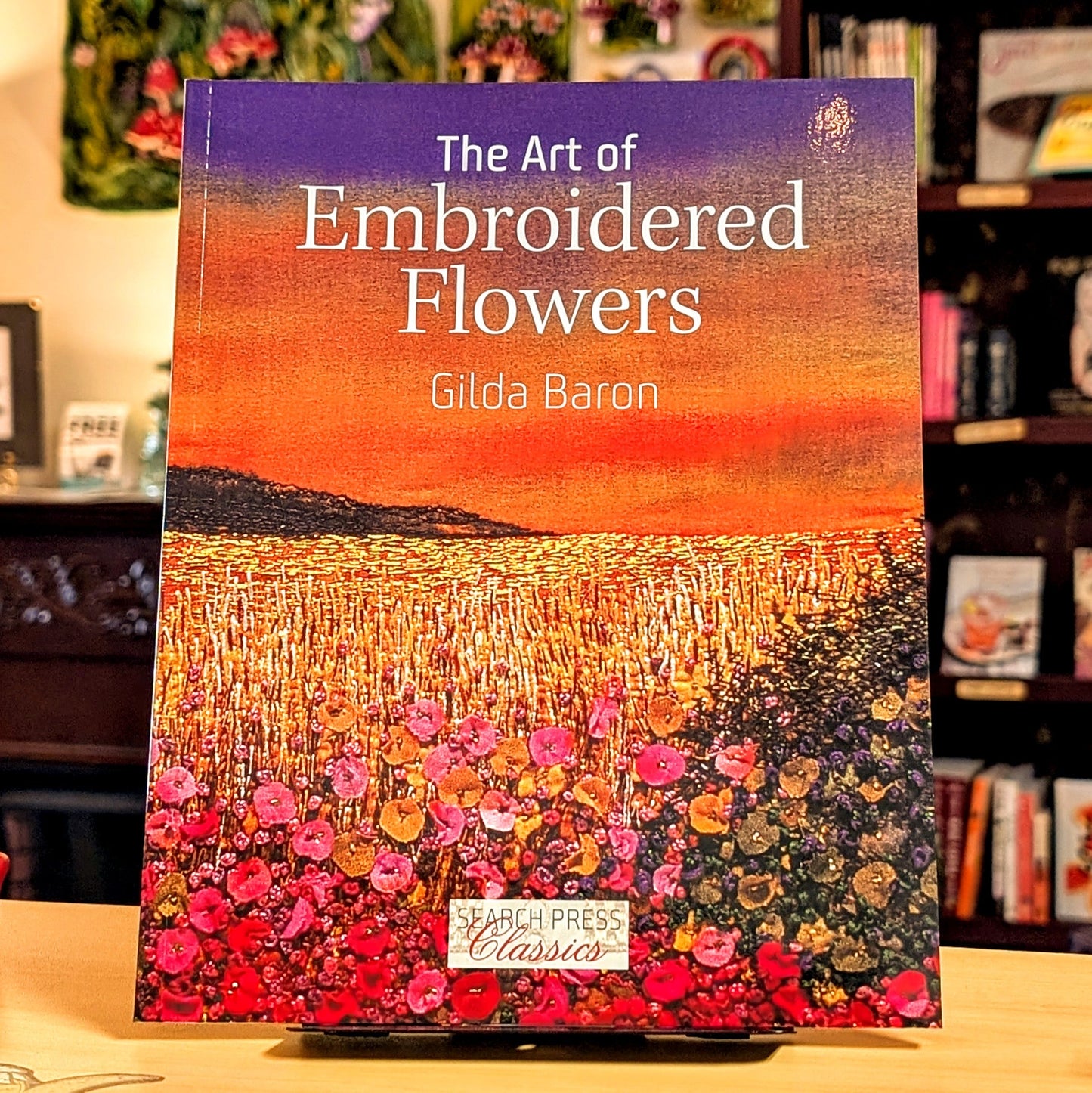 The Art of Embroidered Flowers
