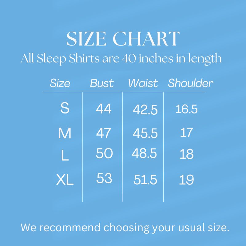 Poppy Sleep Shirt