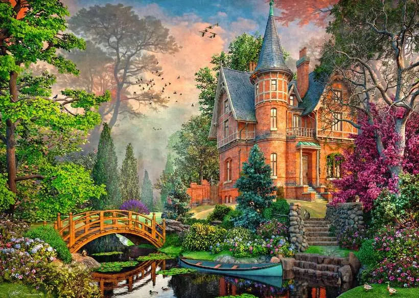 Ravensburger: Puzzle - Terracotta Mansion