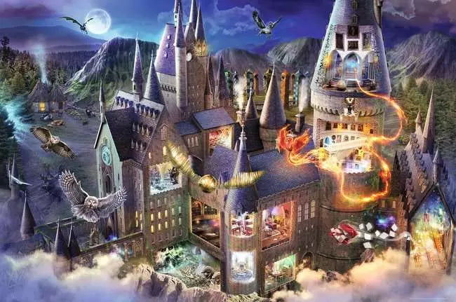 Puzzle: Hogwarts Castle Cutaway