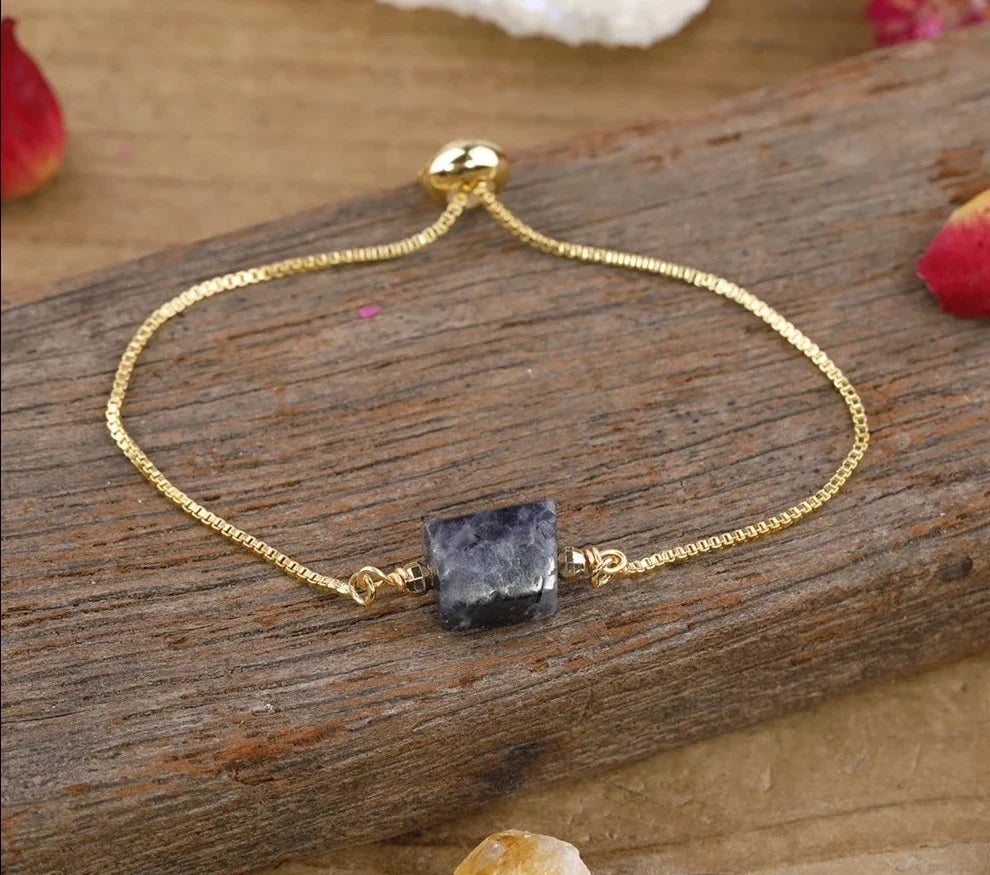 Crystal Gold Adjustable Bracelets