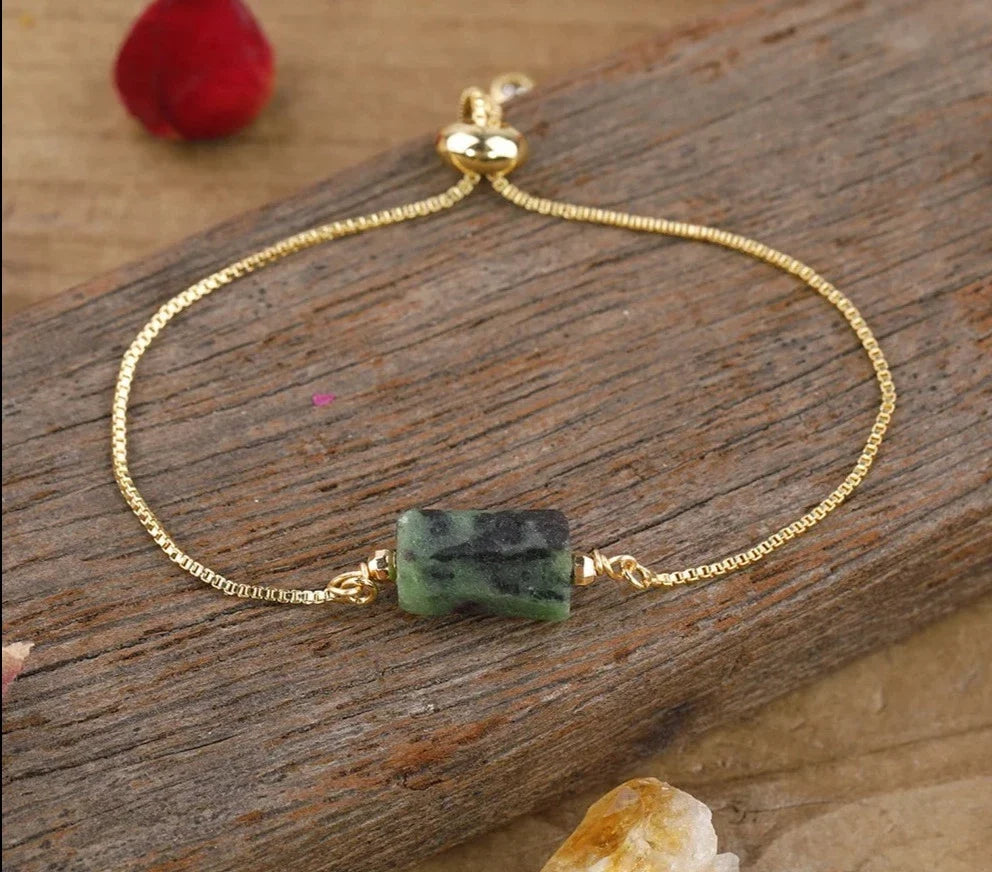 Crystal Gold Adjustable Bracelets