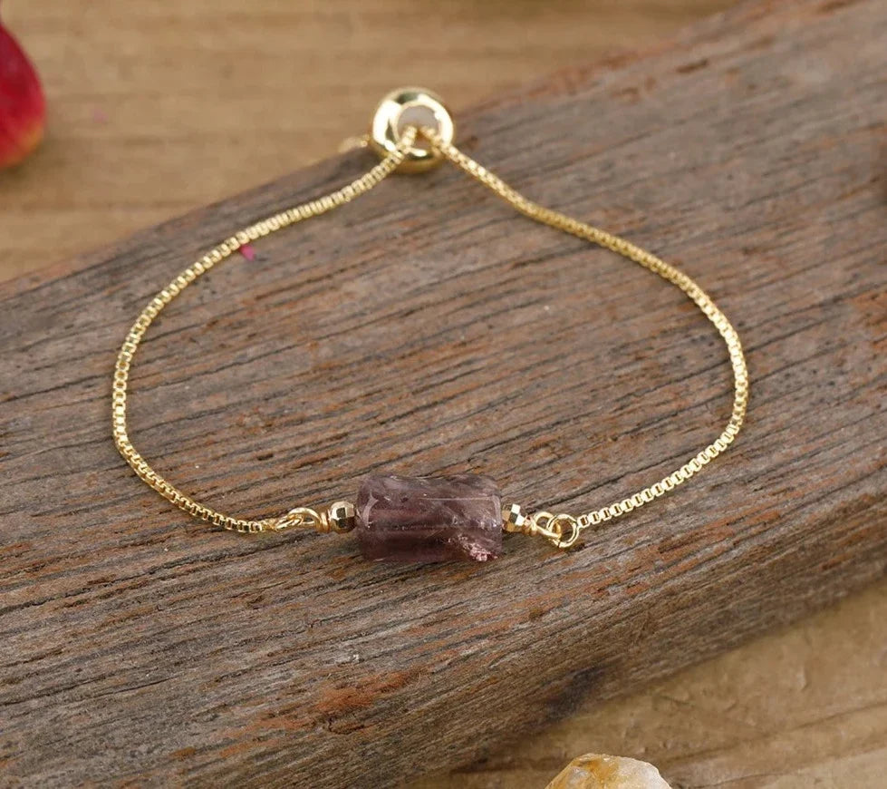 Crystal Gold Adjustable Bracelets