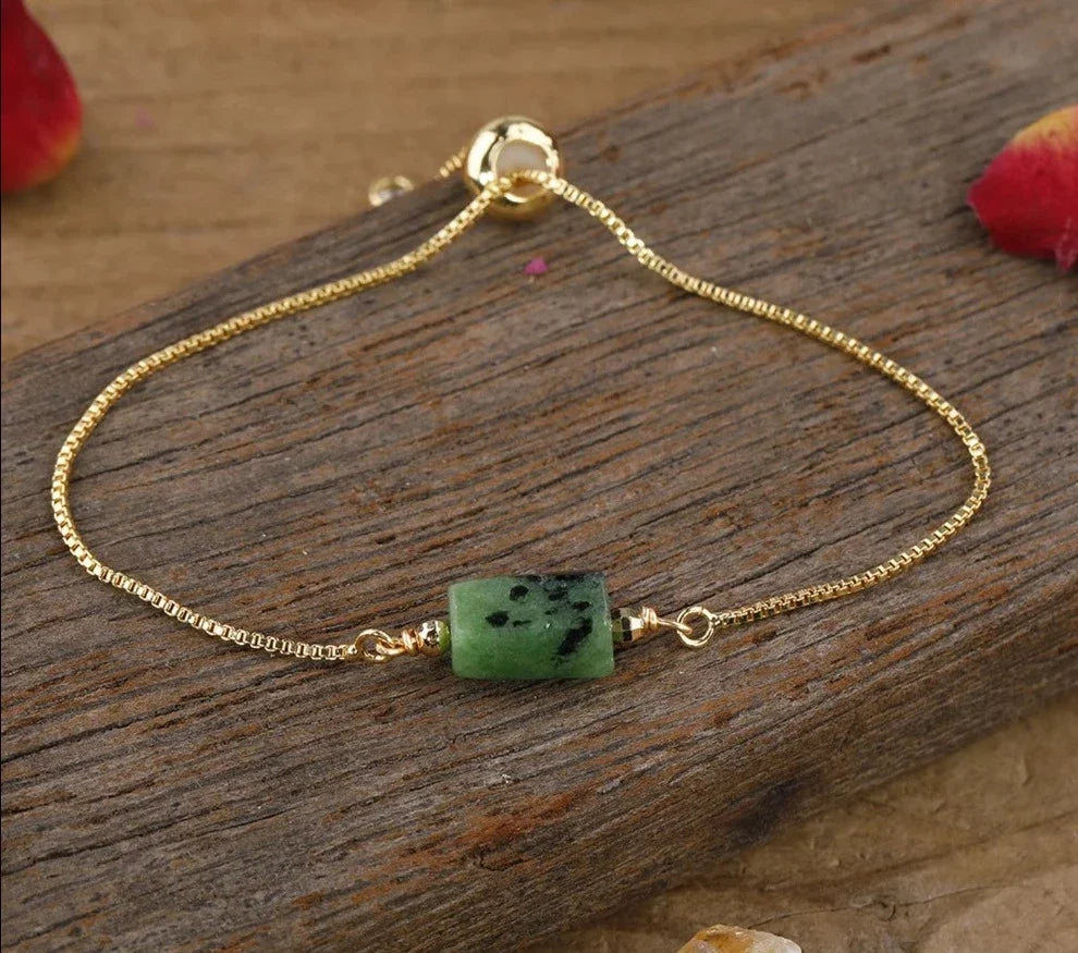 Crystal Gold Adjustable Bracelets
