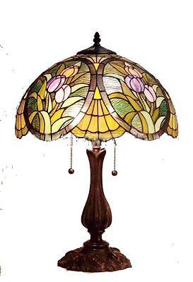 Tiffany style Stained glass Table Lamp