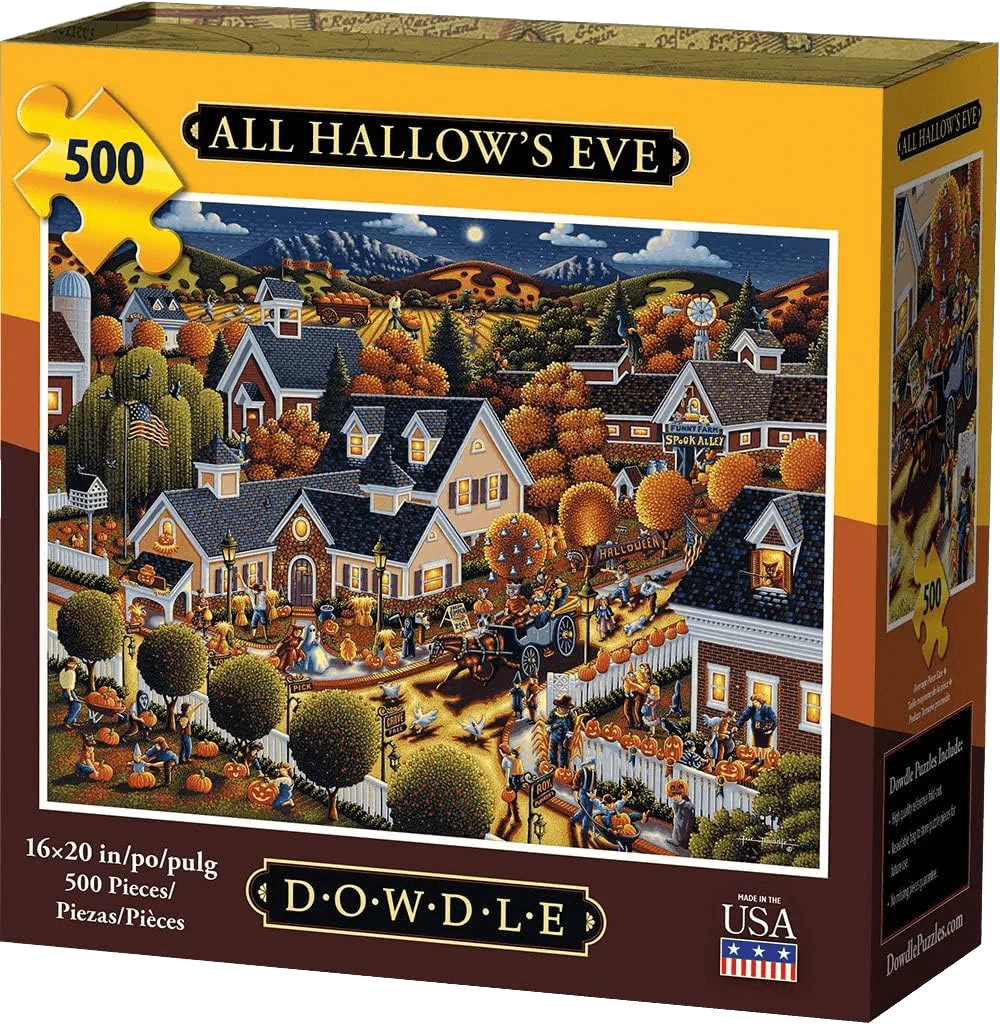 All Hallows Eve 500 Piece Jigsaw Puzzle | Dowdle Puzzles