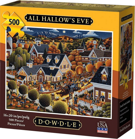 All Hallows Eve 500 Piece Jigsaw Puzzle | Dowdle Puzzles