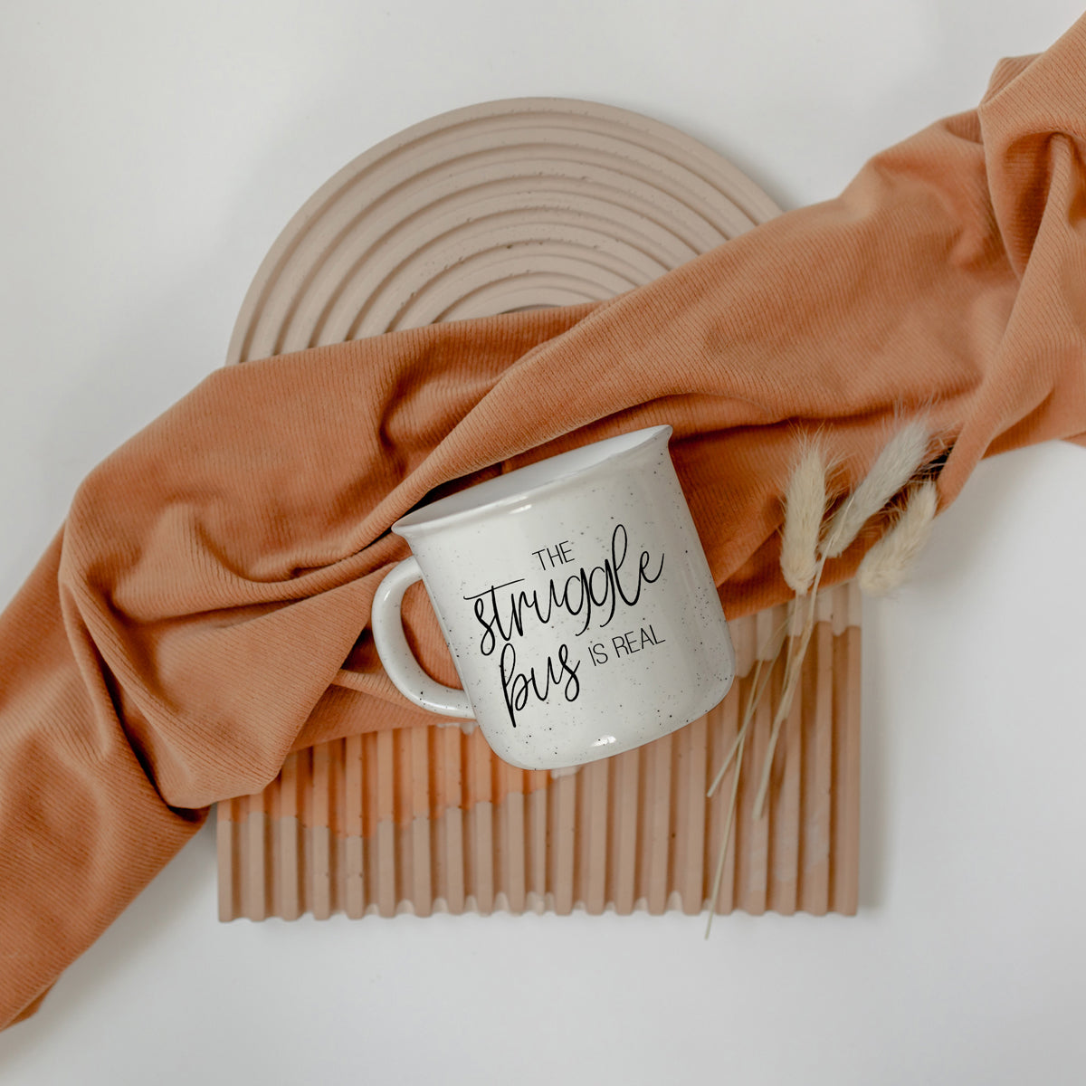 The Struggle 14.5oz Ceramic Mug Funny Inspirational Coffee Cup For Tough Days Gift