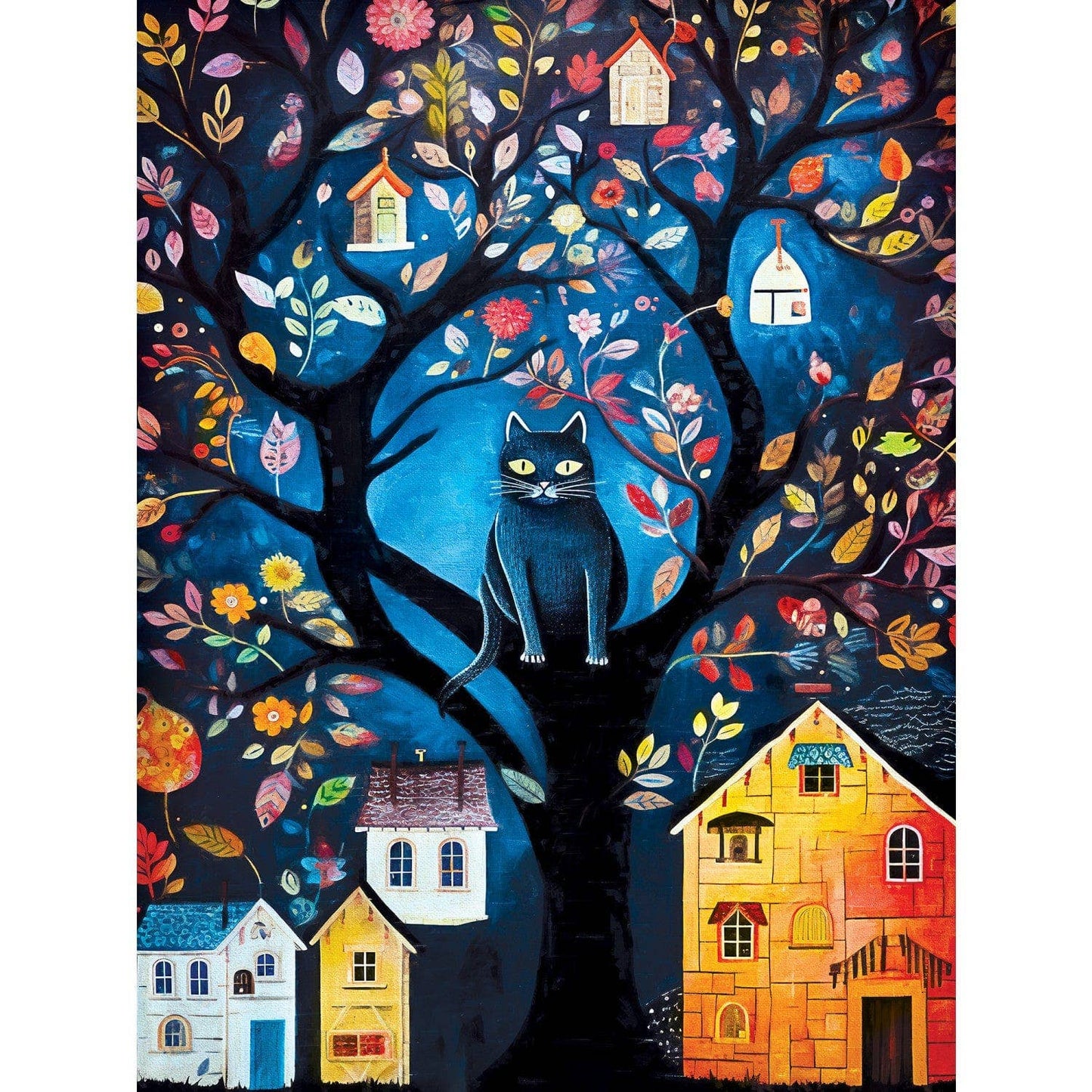 Black Cats - Le Petit Chaton 300 Piece EZ Grip Jigsaw Puzzle by Masterpieces Puzzles