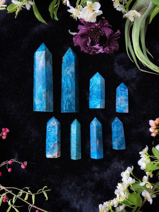 Blue Apatite - Towers