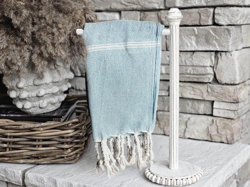 Turkish Hand Towel Oversized 100% Cotton Peshtemal Lightweight Absorbent
