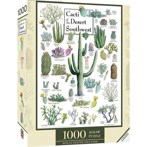 Cacti of the Desert Southwest 1000 Piece Jigsaw Puzzle | Masterpieces