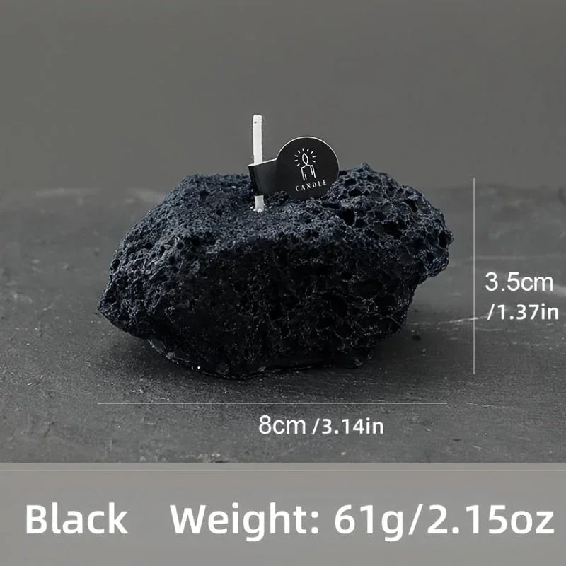 Candles - Meteorite Stone Set