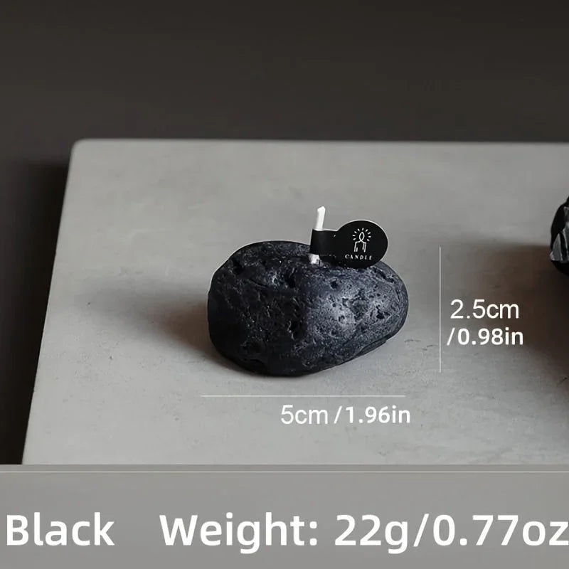 Candles - Meteorite Stone Set