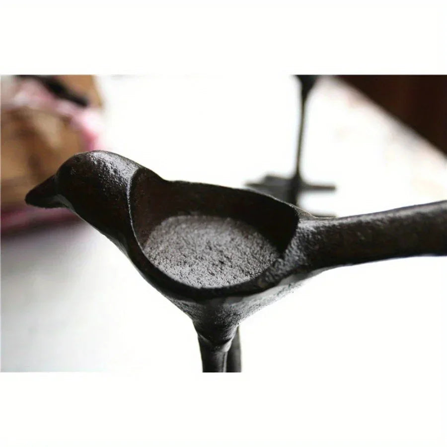 Candlestick - Retro Cast Iron 2PCS
