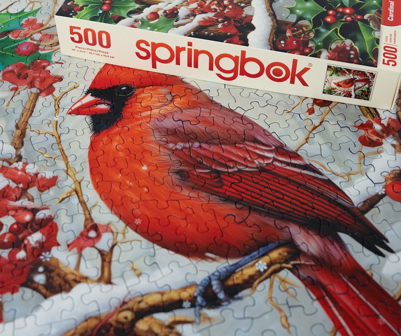 Cardinal Carols 500 Piece Jigsaw Puzzle | Springbok Puzzles