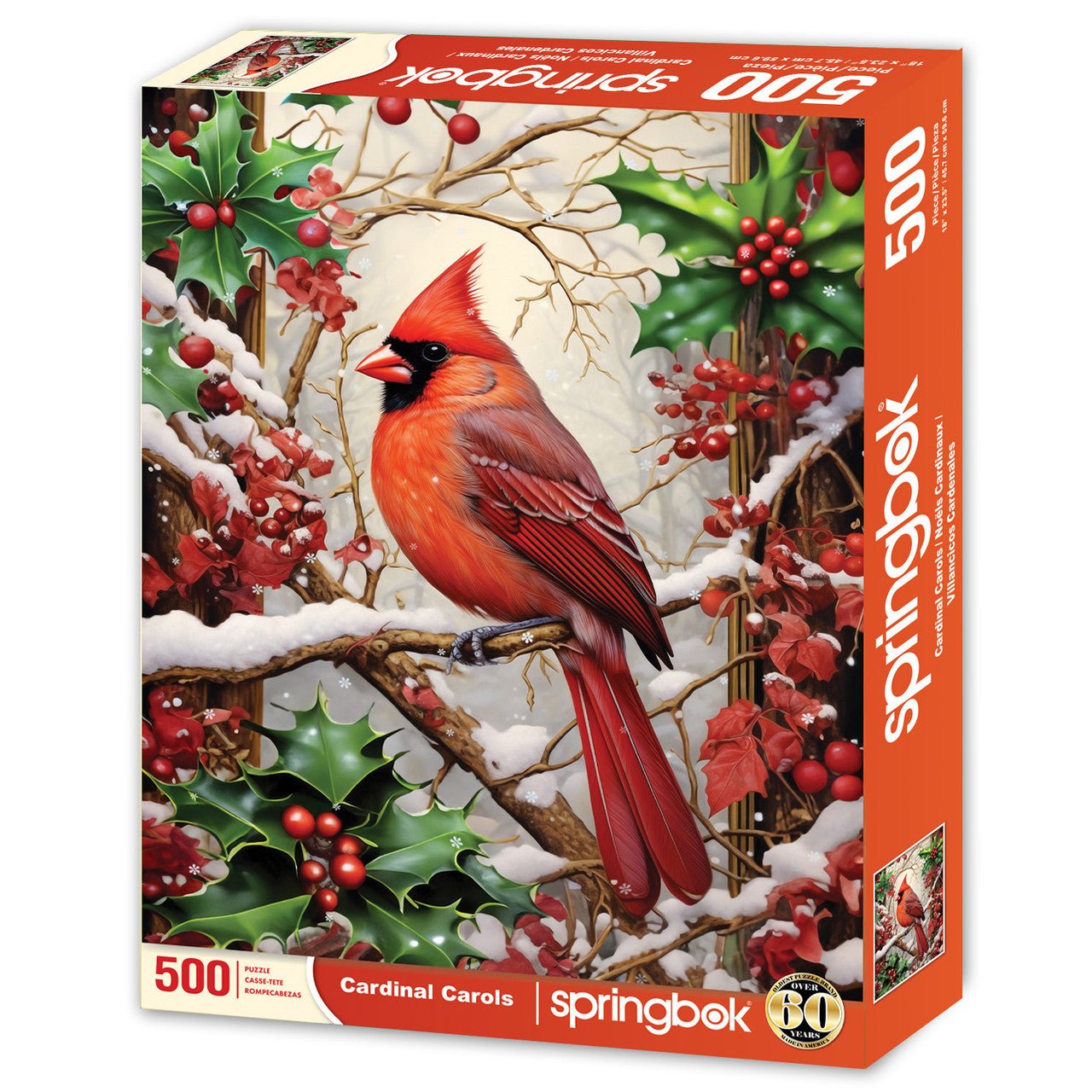 Cardinal Carols 500 Piece Jigsaw Puzzle | Springbok Puzzles